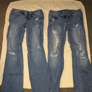 Boot cut jeans